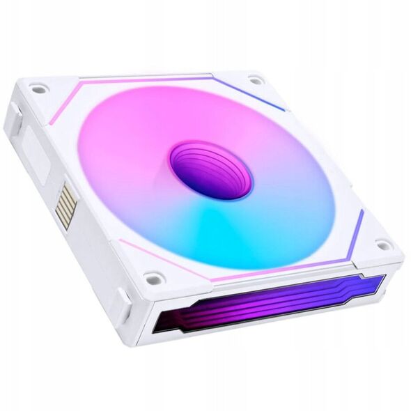 Lian Li UNI FAN SL-INF 120 ARGB Reverse Blade PWM Lüfter, 3er Pack inkl. Controller - 120mm, weiß