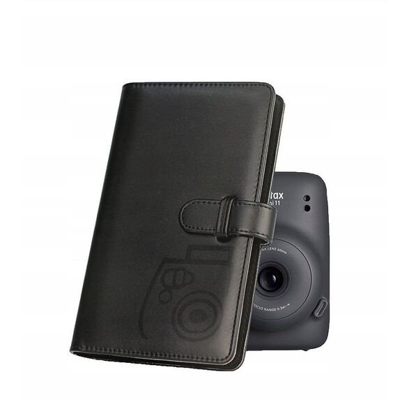 Futerał Etui Pokrowiec Do Fuji Fujifilm Instax Mini 41 + Album Na 96 Zdjęć / Czarny