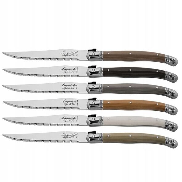 LAGUIOLE Steak knives Laguiole Treasure SET 6 SdV