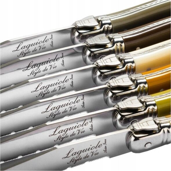 LAGUIOLE Steak knives Laguiole Treasure SET 6 SdV