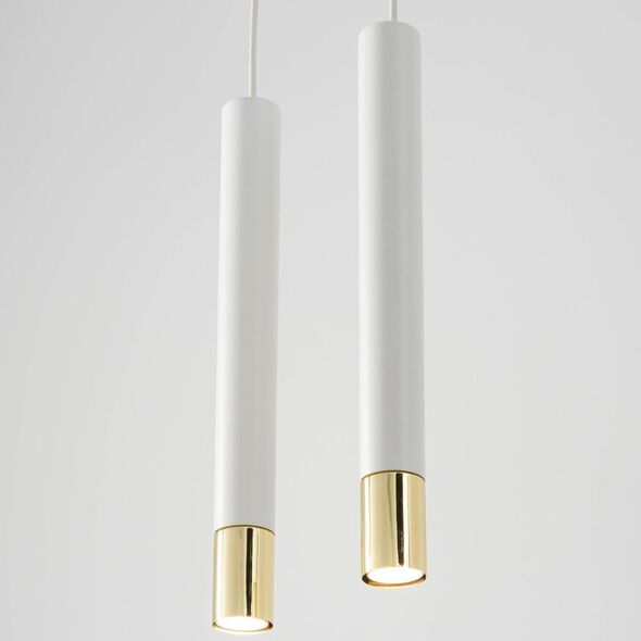 Lampa wisząca Sigma Minimalistyczna lampa wisząca Sopel Grand 33387 hol biała złota