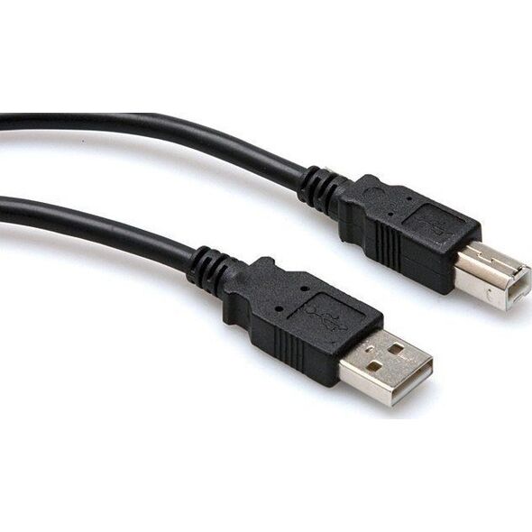 Kabel USB Hosa USB-A - USB-B 3 m Czarny (USB-210AB)