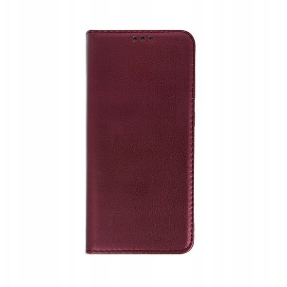 Kabura SMART MAGNETO do MOTOROLA G86 5G burgundowy