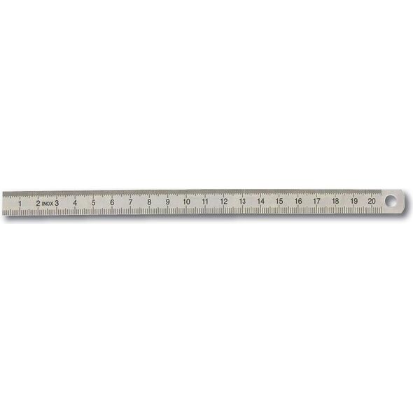 Gimex Przymiar MLPD metalowy inox 20cm (214.192)