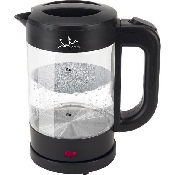 JATA HA702, 1.2 L, 1500 W, Black, Transparent, Glass, Overheat protection, Cordless