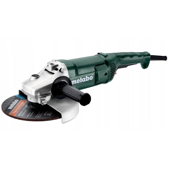 METABO.ANGLE GRINDER 230 WE 2200-230 + 2 DIAMOND DISCS CASE