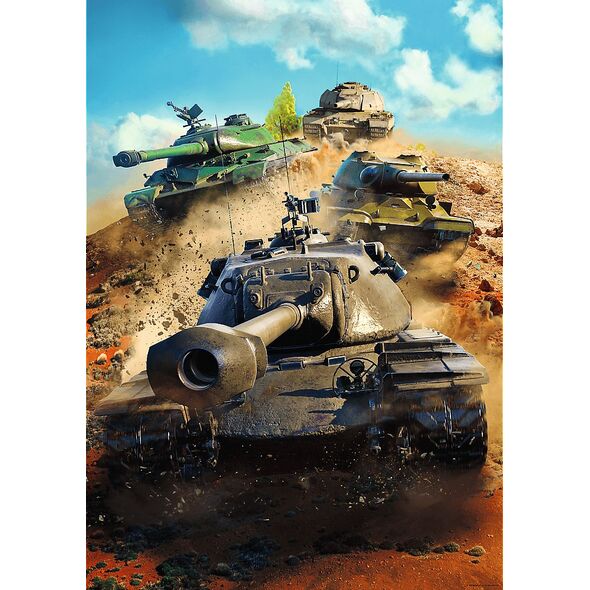 Trefl Puzzle World of Tanks: Czołgi w boju 1000 elementów (10943)