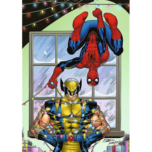 Trefl Puzzle Premium Plus Quality Marvel Spider-Man & Wolverine: Święta 1000 elementów (12088)
