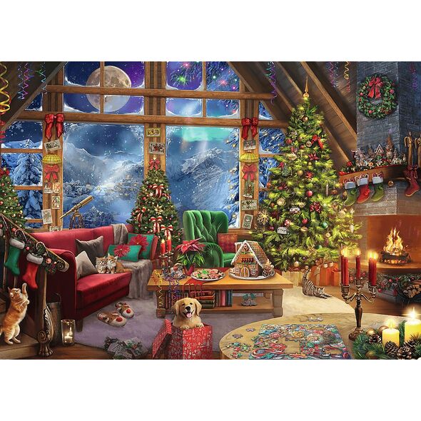 Trefl Puzzle Święta w górach 2x500 elementów (37540)