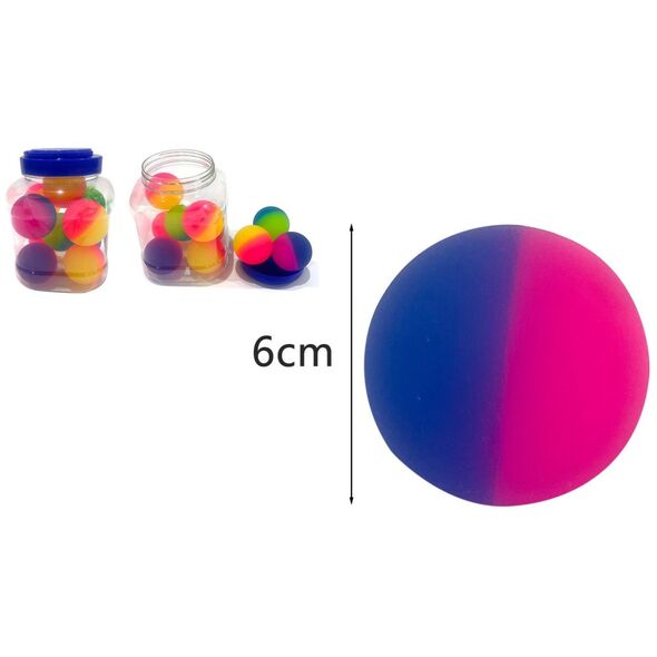 Piłka kauczukowa 52mm 10szt/słoik Z10259 82637