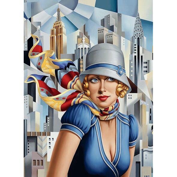 Trefl Puzzle drewniane Lato w Mieście, Catherine Abel 200 elementów (20251)