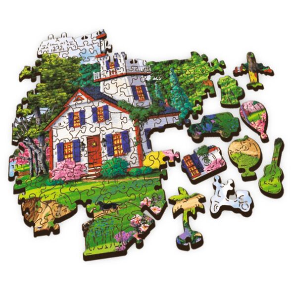 Trefl Puzzle drewniane Letnia przystań 501 elementów (20219)
