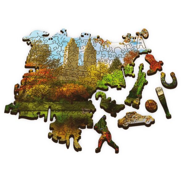 Trefl Puzzle drewniane Central Park, Manhattan 501 elementów (20216)