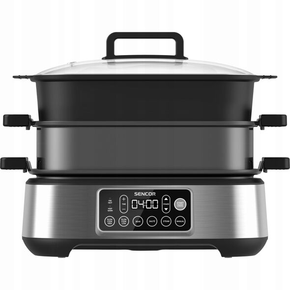 SPR 6300BK 3w1 Wolnowar/ Grill / Parowar