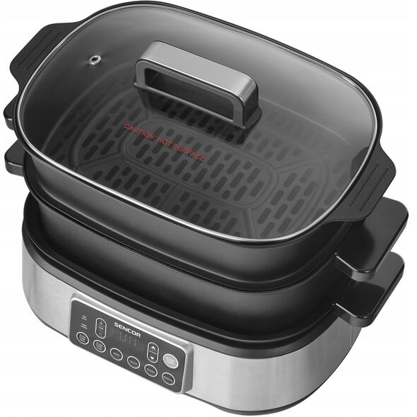 SPR 6300BK 3w1 Wolnowar/ Grill / Parowar
