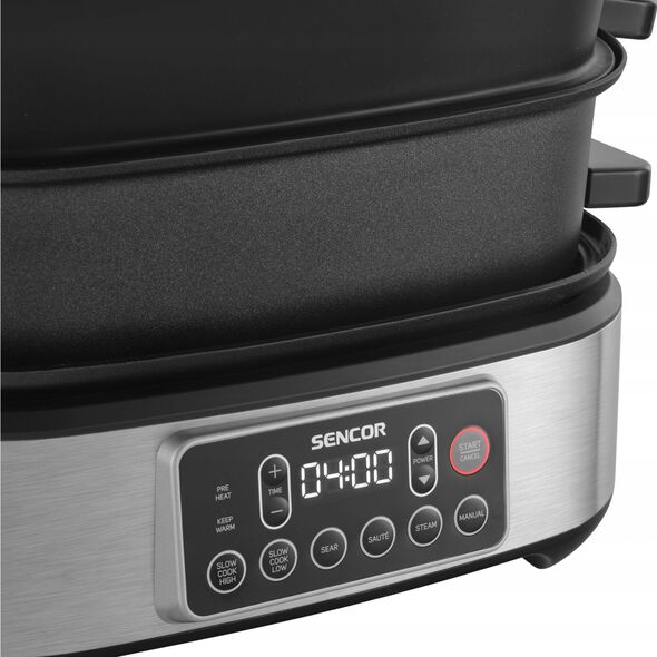 SPR 6300BK 3w1 Wolnowar/ Grill / Parowar