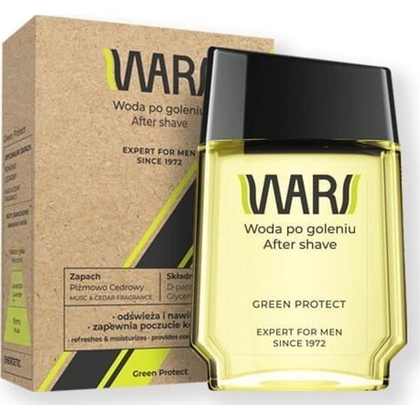 Wars WARS Expert for Men Woda po goleniu Green Protect 90ml