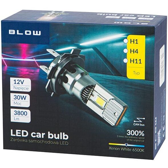 Żarówka samochodowa H11 LED 12V/30W