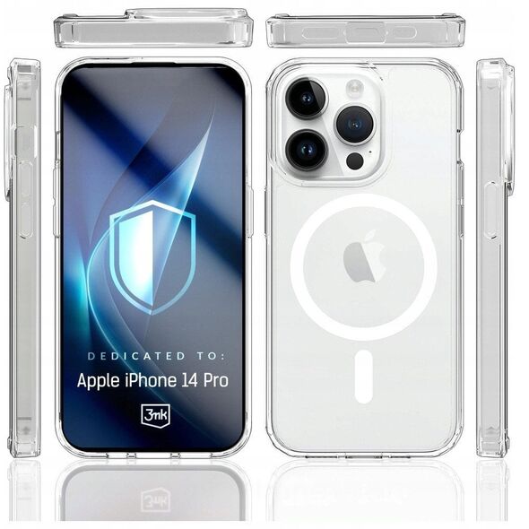 Etui Armor MagCase do iPhone 14 Pro MagSafe przezroczysty