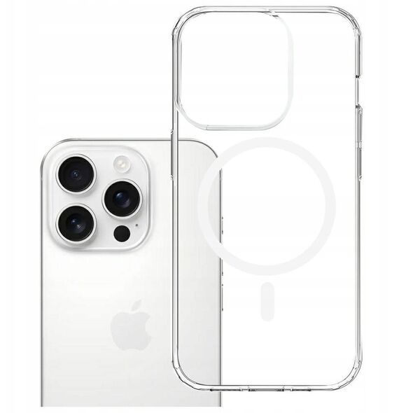Etui Armor MagCase do iPhone 14 Pro MagSafe przezroczysty