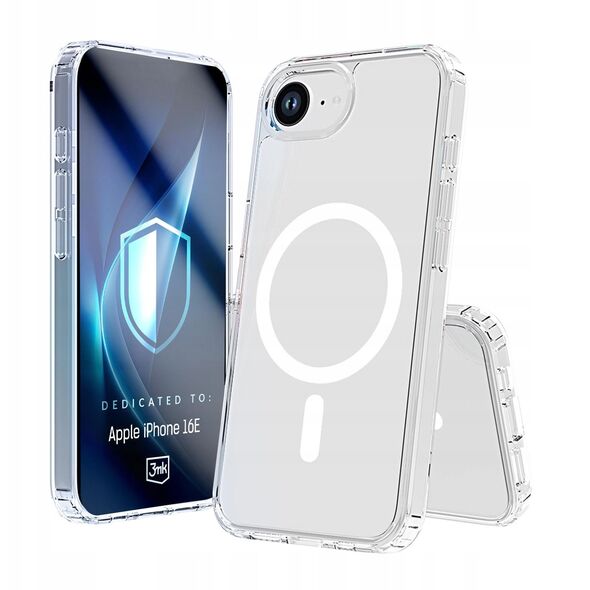Etui Armor MagCase do iPhone 16e Magsafe przezroczysty