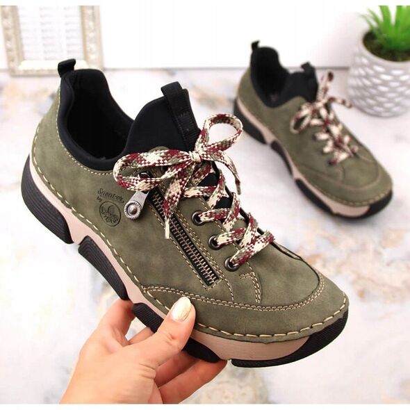 Rieker Shoes 45973-54 Zielone 39