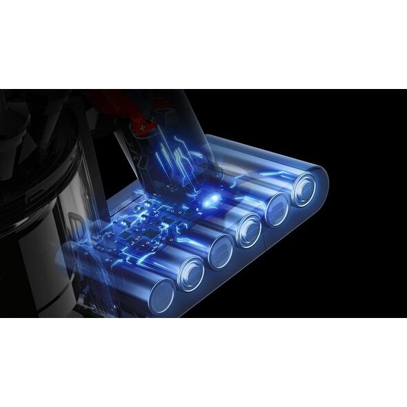 Dyson 586120-01 odkurzacz przenośny Szary, Czerwony, Fioletowy Bez worka
