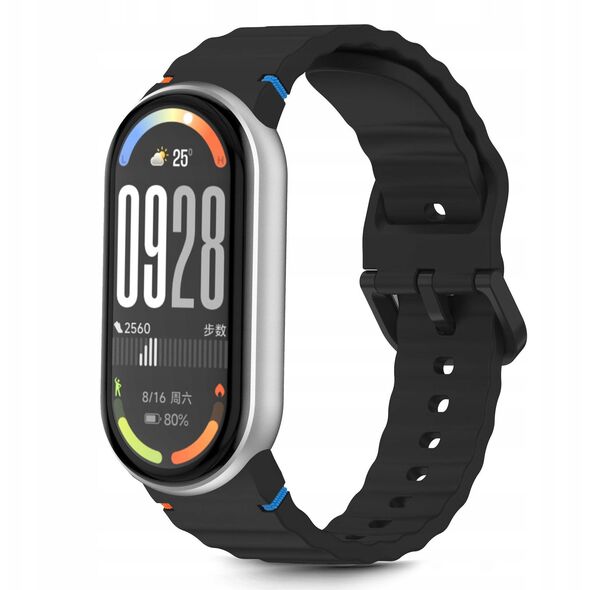 TECH-PROTECT SILICONE SPORT XIAOMI SMART BAND 8 / 9 / 10 / NFC BLACK