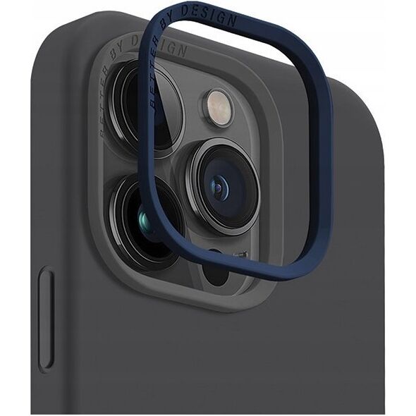 Uniq UNIQ etui Lino Hue iPhone 15 Pro 6.1" Magclick Charging szary/charcoal grey
