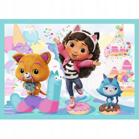 PUZZLE 4w1 Gabby przygoda 34670