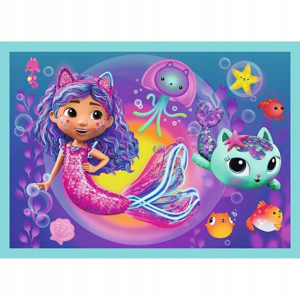 PUZZLE 4w1 Gabby przygoda 34670
