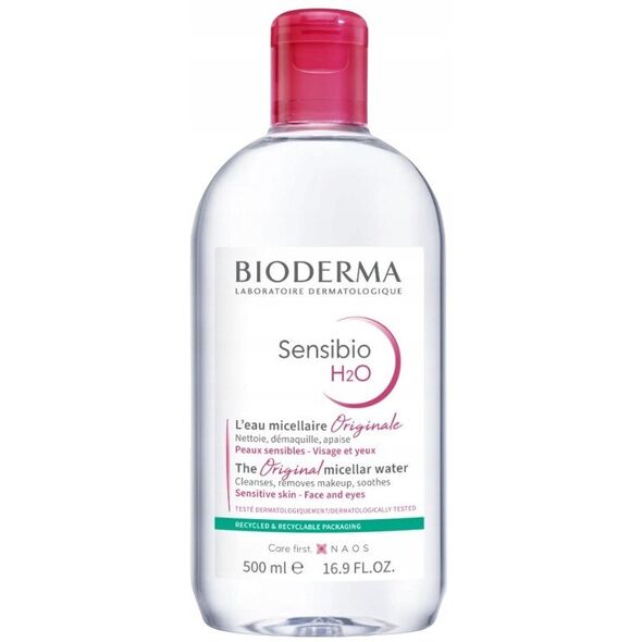BIODERMA_Sensibio H2O płyn micelarny do skóry wrażliwej 500ml