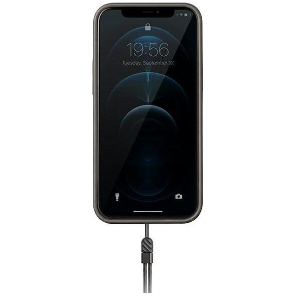 Uniq UNIQ etui Heldro iPhone 12 Pro Max 6,7" czarny moro/charcoal camo Antimicrobial