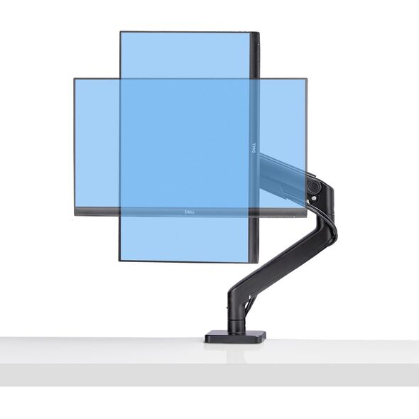 StarTech H1M1AG1-MONITOR-ARM uchwyt / stojak do monitorów 124,5 cm (49") Biurko Czarny