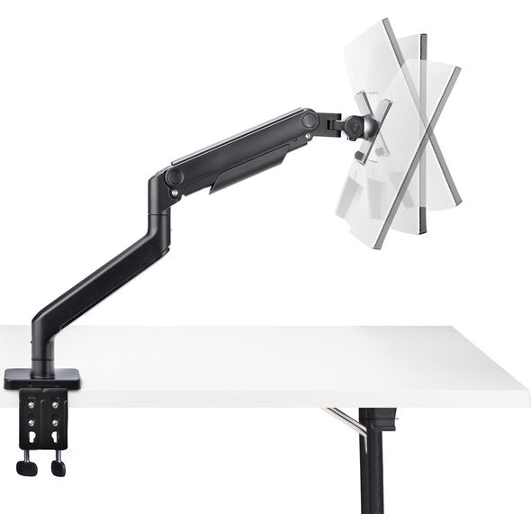 StarTech H1M1AG1-MONITOR-ARM uchwyt / stojak do monitorów 124,5 cm (49") Biurko Czarny