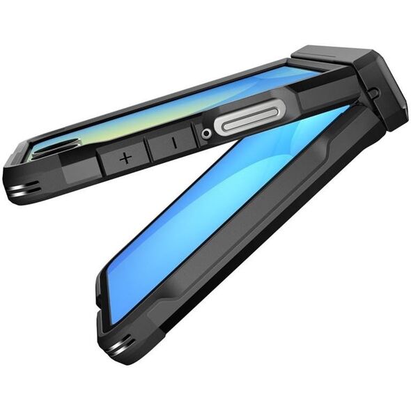 ETUI MAGSAFE SPIGEN DO GALAXY Z FLIP 7, Czarne, Wytrzymałe, Premium Case