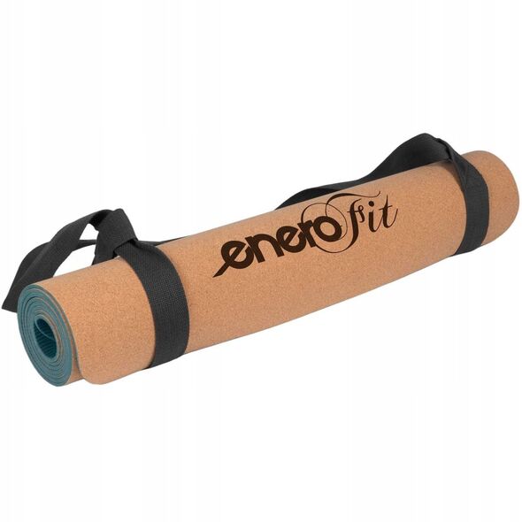 KORKOWA MATA DO ĆWICZEŃ JOGI 183x61x0.4CM ENERO FIT