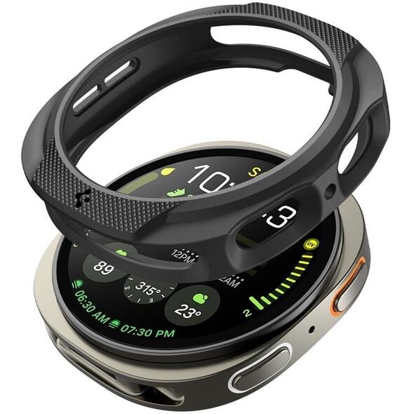 OBUDOWA SPIGEN DO SAMSUNG GALAXY WATCH 8 40 mm, Czarne Etui, Nakładka