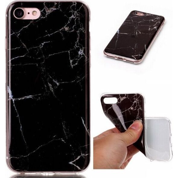 Wozinsky Wozinsky Marble żelowe etui pokrowiec marmur Xiaomi Redmi 8A różowy uniwersalny