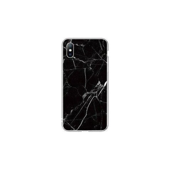 Wozinsky Wozinsky Marble żelowe etui pokrowiec marmur Samsung Galaxy M31 czarny
