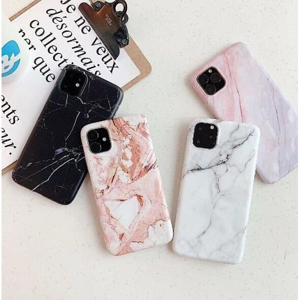 Wozinsky Wozinsky Marble żelowe etui pokrowiec marmur Samsung Galaxy M51 czarny