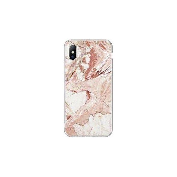 Wozinsky Wozinsky Marble żelowe etui pokrowiec marmur Samsung Galaxy M51 różowy