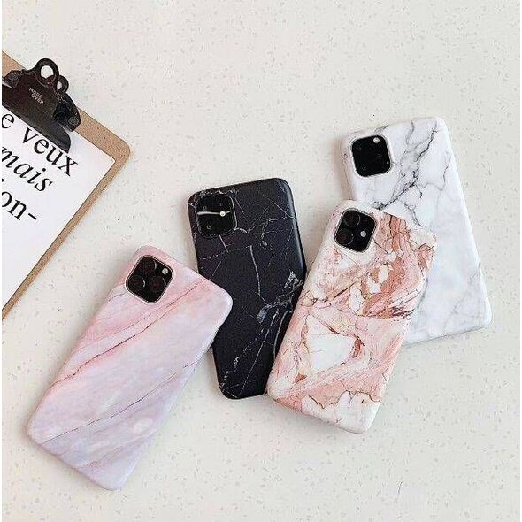 Wozinsky Wozinsky Marble żelowe etui pokrowiec marmur Samsung Galaxy S21+ 5G (S21 Plus 5G) biały