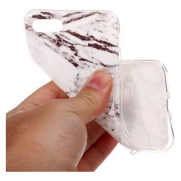 Wozinsky Wozinsky Marble żelowe etui pokrowiec marmur Samsung Galaxy S21+ 5G (S21 Plus 5G) czarny
