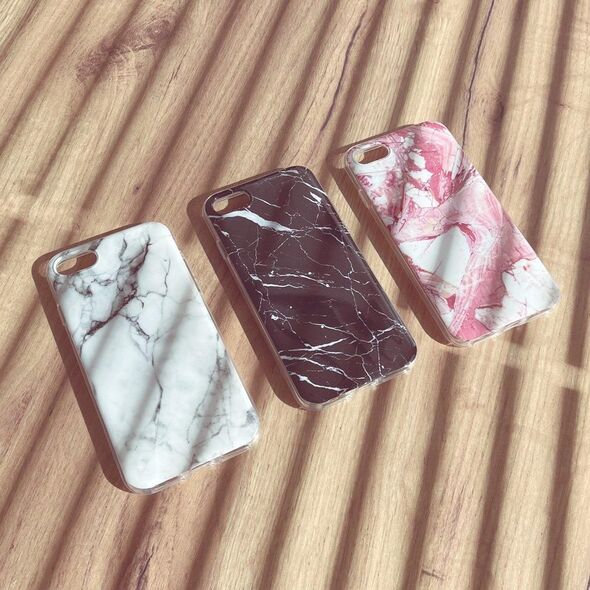 Wozinsky Wozinsky Marble żelowe etui pokrowiec marmur Samsung Galaxy A02s EU biały