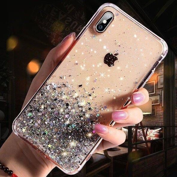 Wozinsky Wozinsky Star Glitter błyszczące etui pokrowiec z brokatem Xiaomi Mi 11 różowy