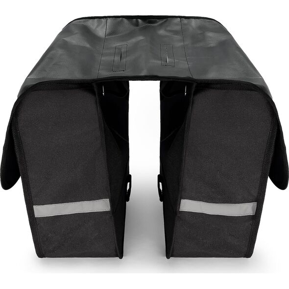 Wozinsky Wozinsky sakwa rowerowa na bagażnik podwójna 28 l czarna (WBB34BK)