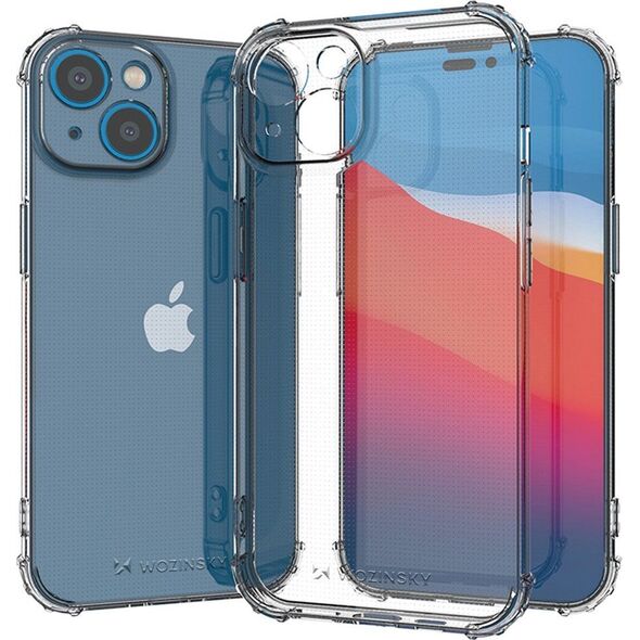 Wozinsky Wozinsky Anti Shock etui do iPhone 14 Plus pancerny pokrowiec przezroczyste