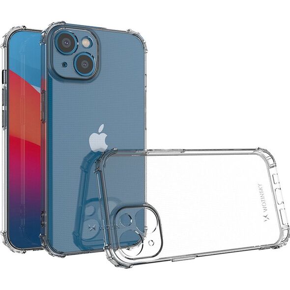 Wozinsky Wozinsky Anti Shock etui do iPhone 14 Plus pancerny pokrowiec przezroczyste