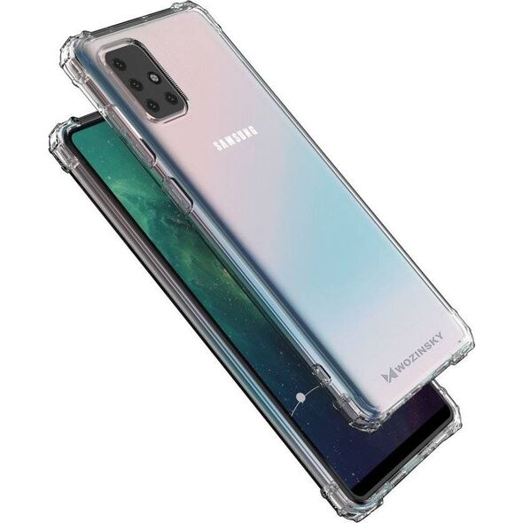 Wozinsky Wozinsky Anti Shock pancerne etui do Samsung Galaxy A72 4G przezroczysty